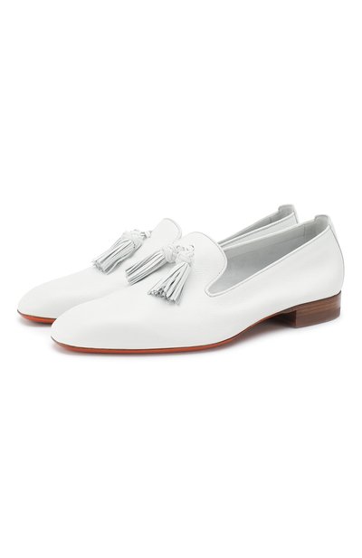 Кожаные лоферы SANTONI, арт. WUBV56329HI1SGLYI70, фото 1