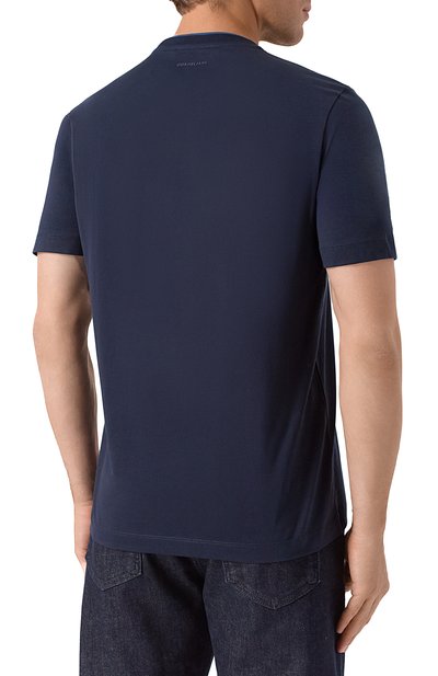 Хлопковая футболка CORNELIANI, арт. 26G571-2625022, фото 4