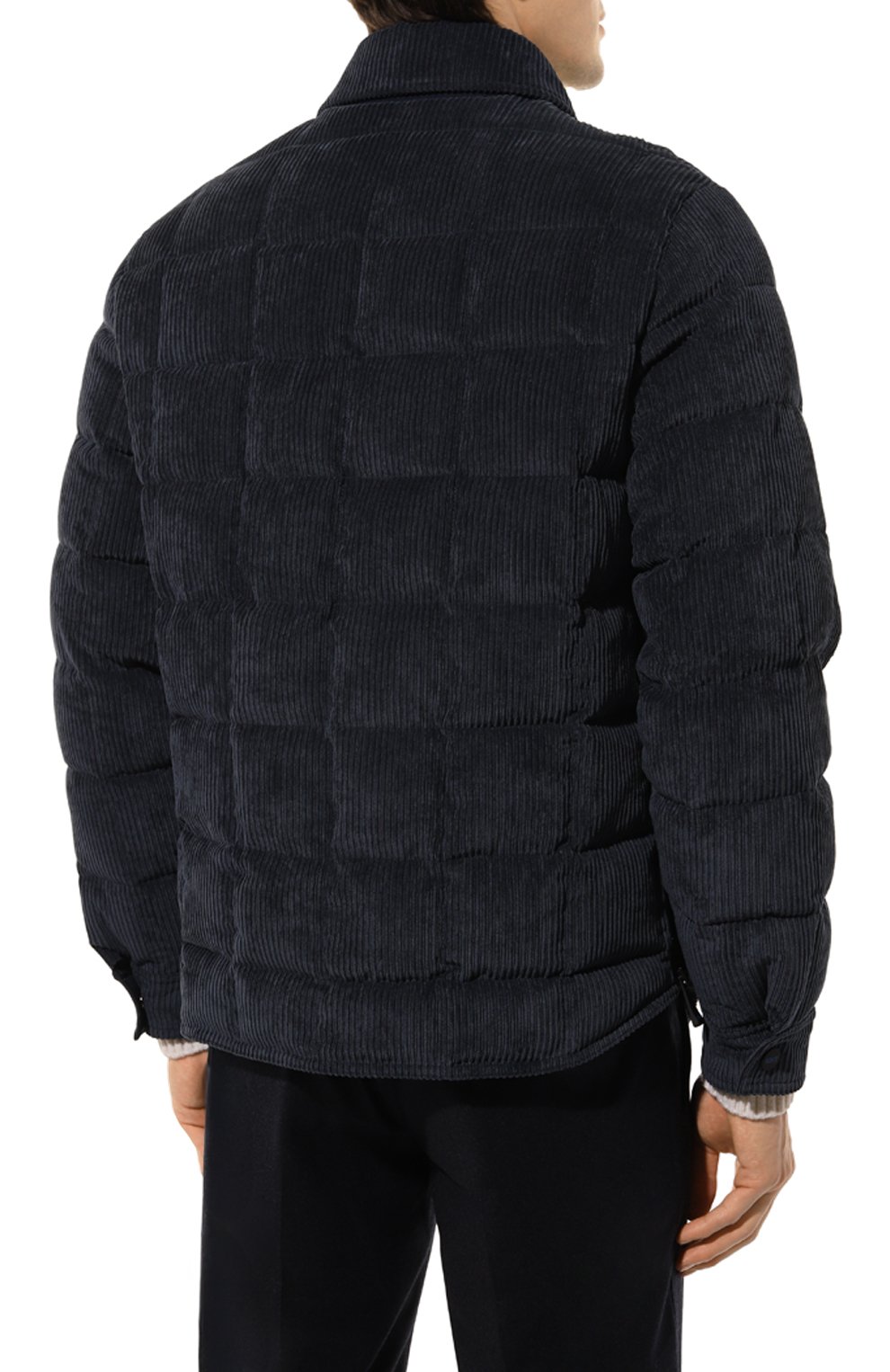 Вельветовый пуховик KITON, арт. UGK077K0234F, фото 4