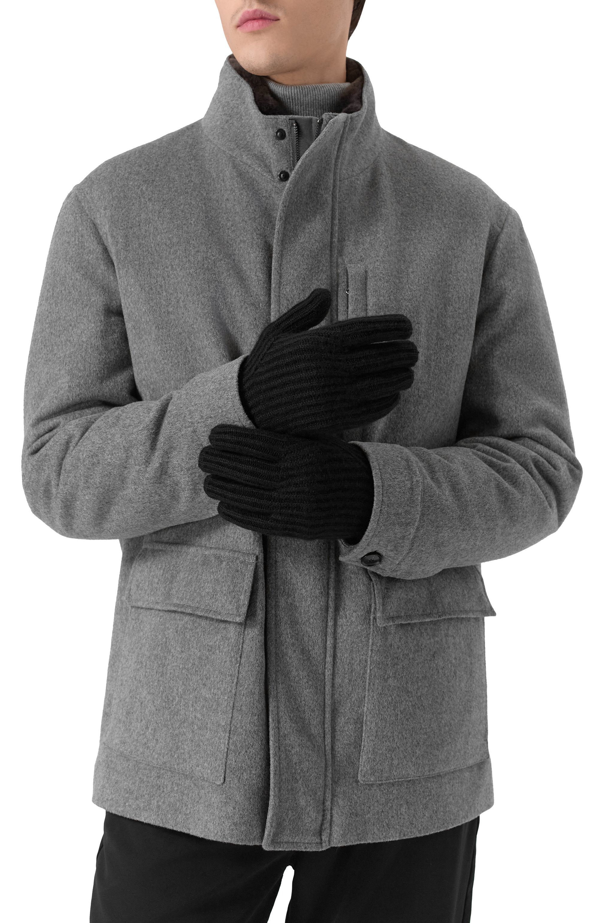 Кашемировые перчатки ANDREA CAMPAGNA, арт. 108MIU40, фото 2