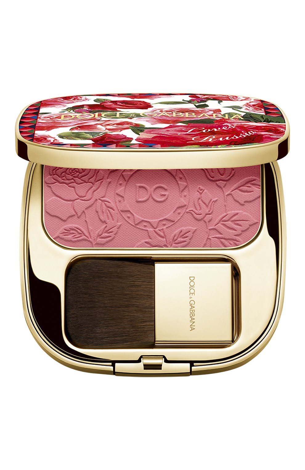Румяна с эффектом сияния blush of roses dg loves russia, 200 provocative (5g) DOLCE & GABBANA цвета по цене 5170 руб., арт. 30701092DG, фото 1 Румяна с эффектом сияния blush of roses dg loves russia, 200 provocative (5g) DOLCE & GABBANA, арт. 30701092DG, фото 1
