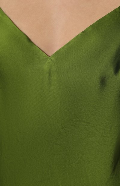Платье NOBLE&BRULEE зеленого цвета по цене 36500 руб., арт. NB150221/12, фото 5 Платье NOBLE&BRULEE, арт. NB150221/12, фото 5