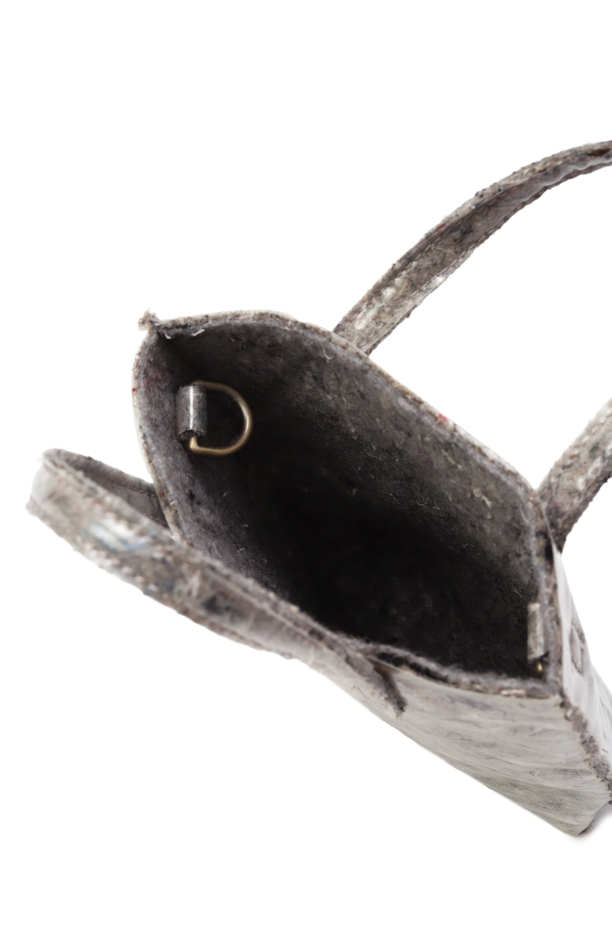 Сумка UMA WANG серого цвета по цене 46350 руб., арт. UB0060, фото 5 Сумка UMA WANG, арт. UB0060, фото 5