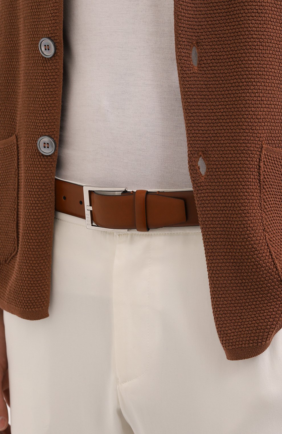 Кожаный ремень BOSS, арт. 50482241, фото 2