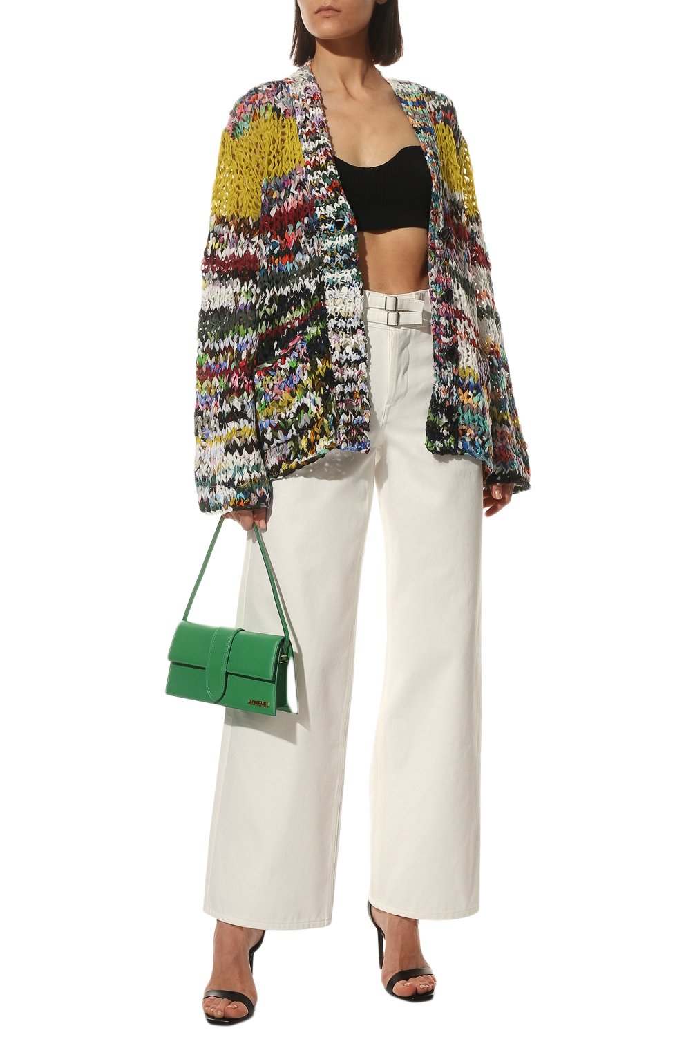 Кардиган из хлопка и шелка DRIES VAN NOTEN, арт. 221-011298-4711, фото 2
