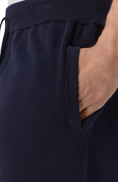 Хлопковые шорты ANDREA CAMPAGNA темно-синего цвета по цене 39950 руб., арт. M5426-8027, фото 5 Хлопковые шорты ANDREA CAMPAGNA, арт. M5426-8027, фото 5