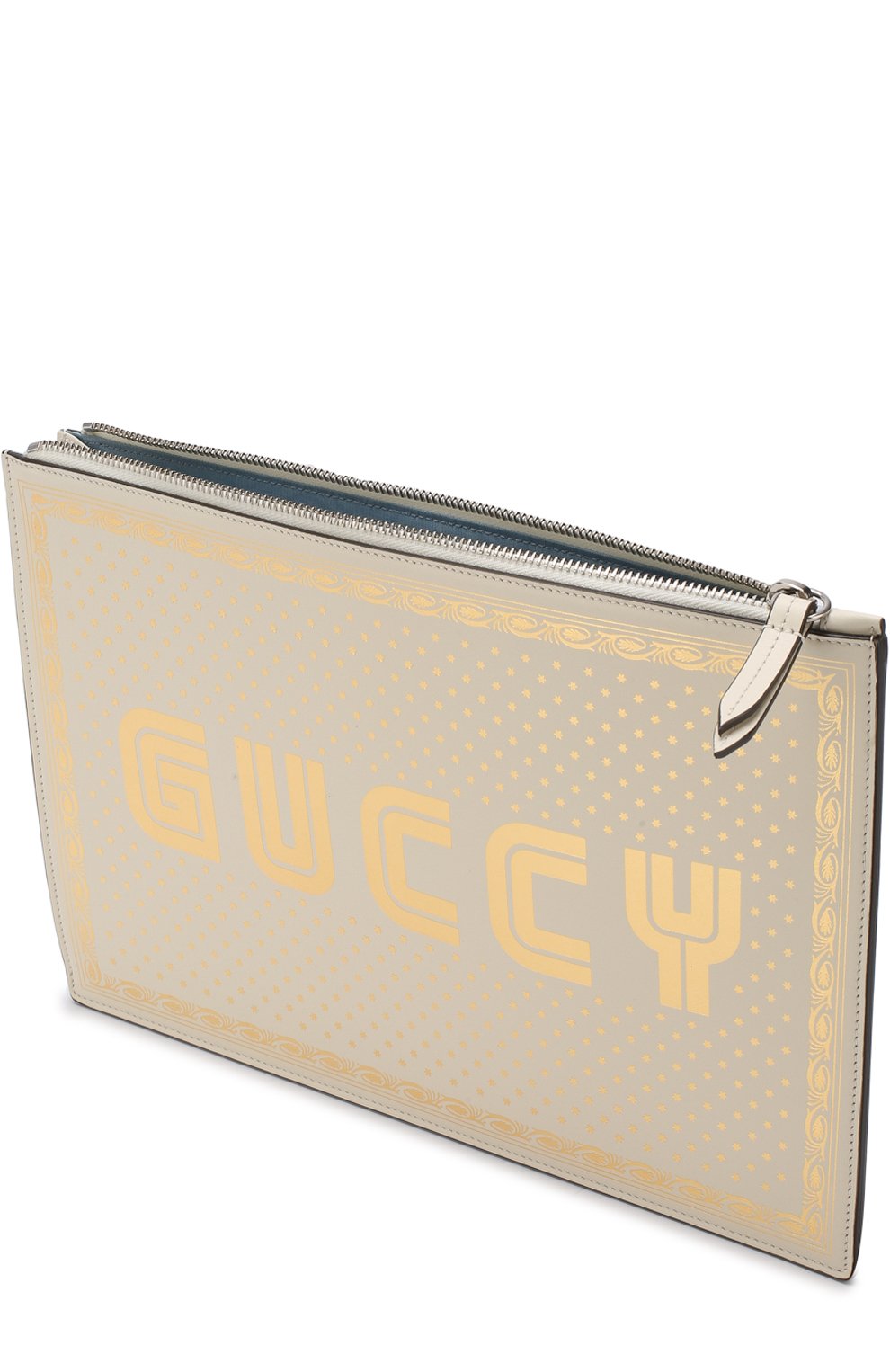 Кожаный футляр для документов на молнии GUCCI, арт. 510489/0GUTN, фото 3