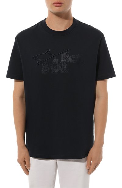 Хлопковая футболка PAUL&SHARK, арт. 14311632, фото 3
