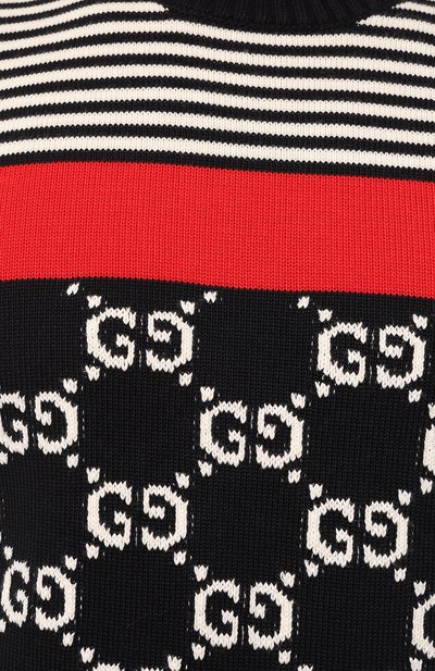 Хлопковый свитер GUCCI, арт. 496458 X9I07, фото 5