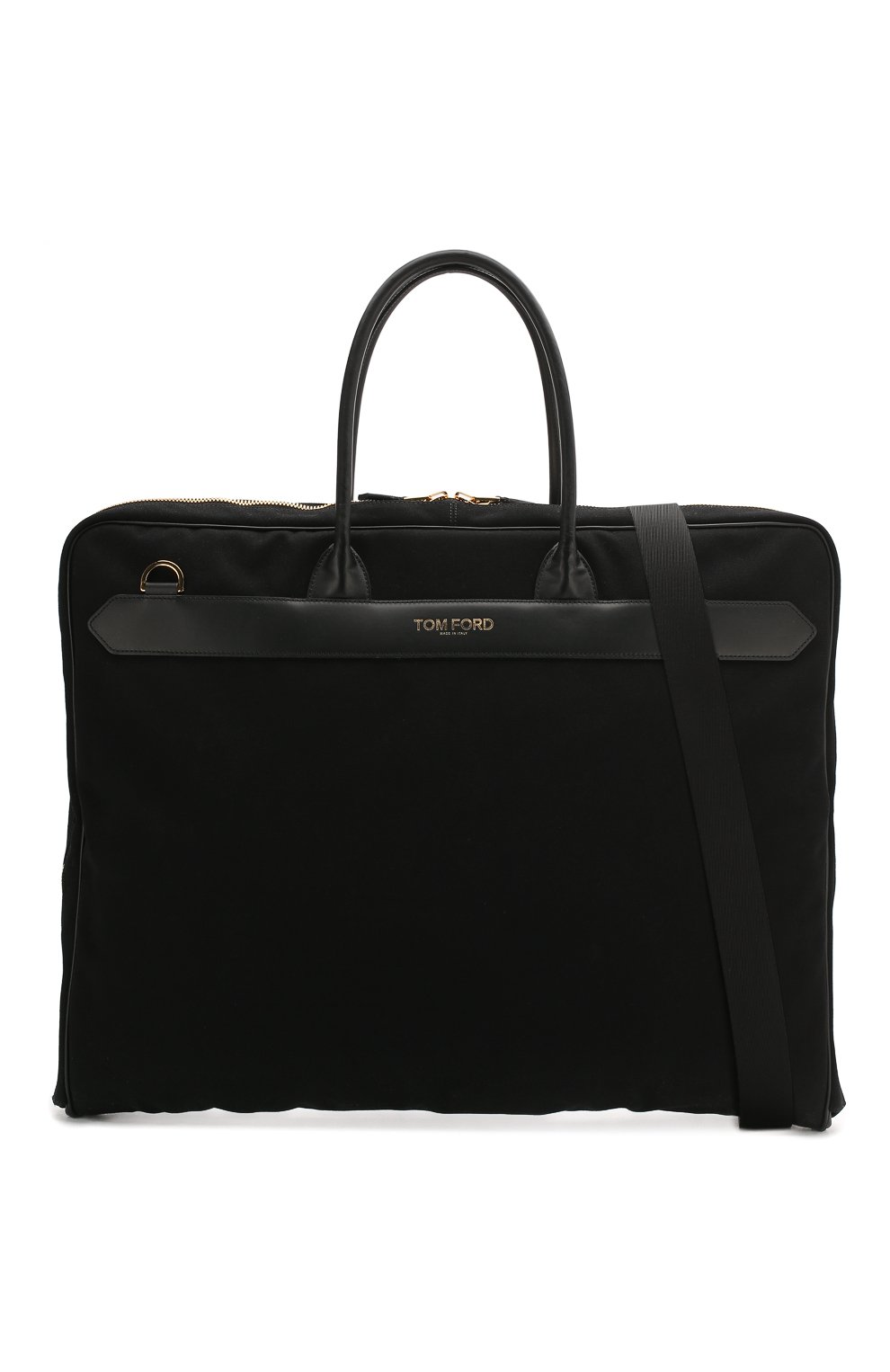 Текстильная дорожная сумка TOM FORD черного цвета по цене 451500 руб., арт. H0408T-TCN005, фото 6 Текстильная дорожная сумка TOM FORD, арт. H0408T-TCN005, фото 6