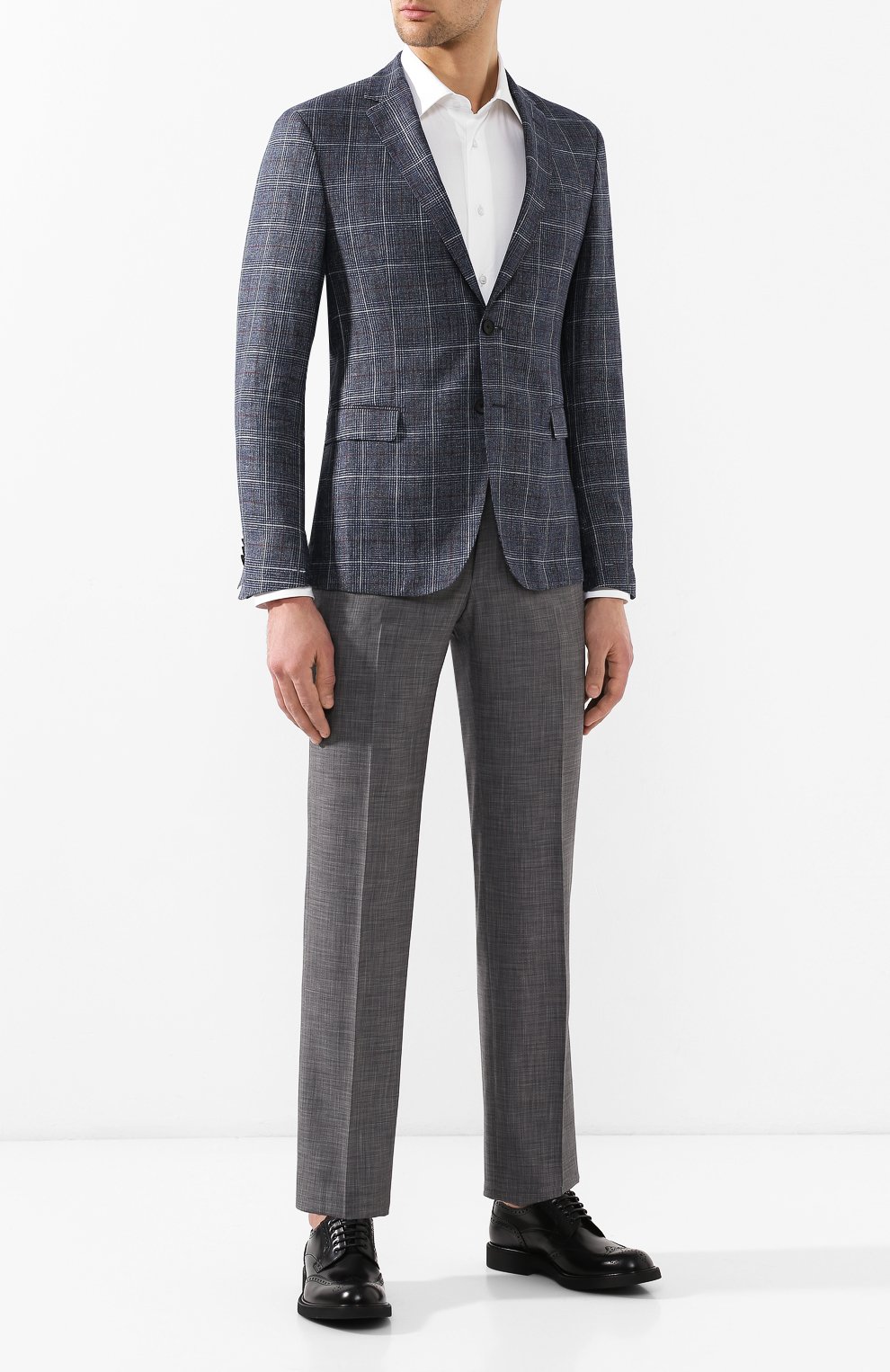 Брюки из шерсти и шелка ZILLI, арт. M0R-40-38N-56139/0001, фото 2