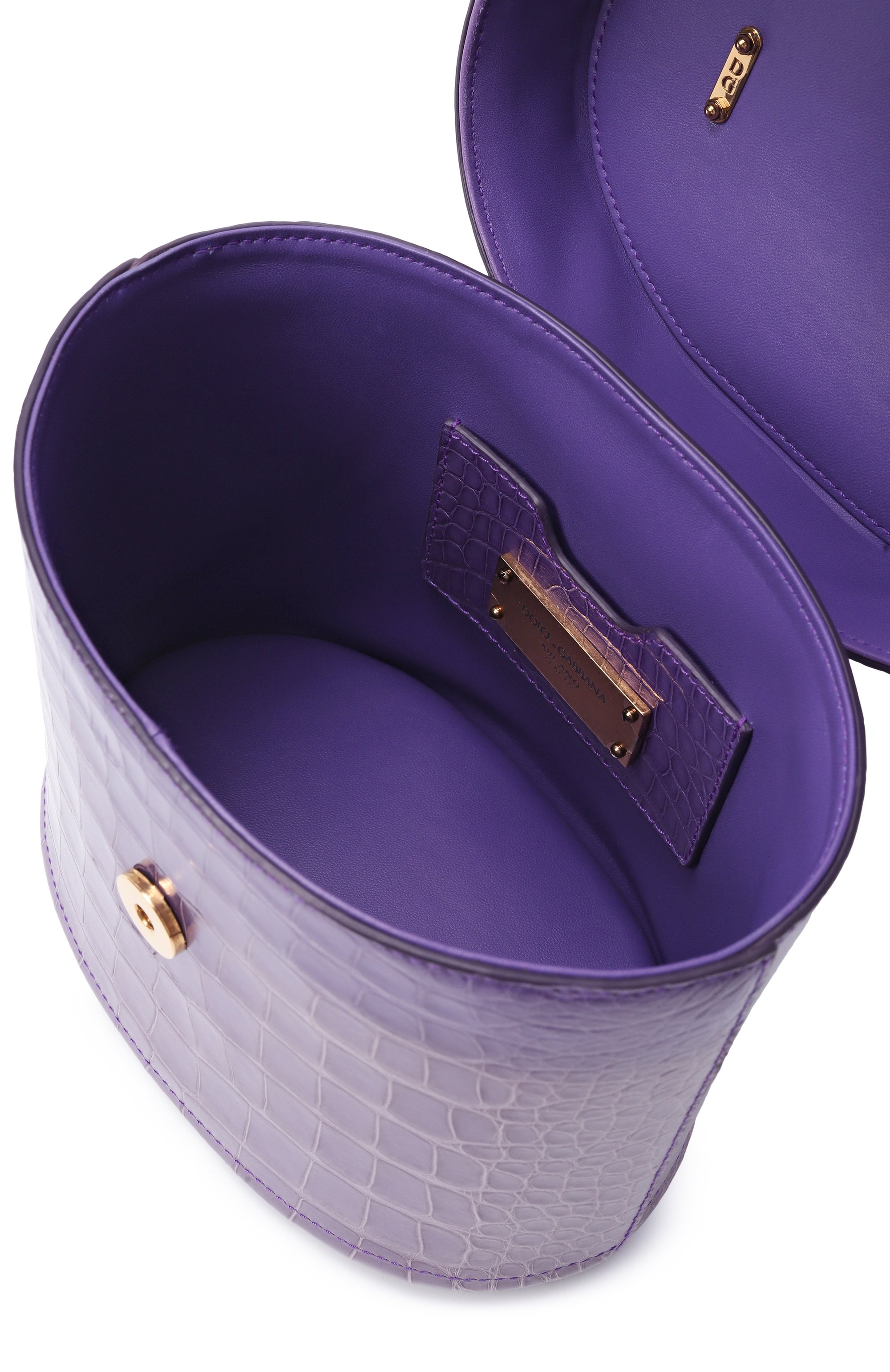 Сумка devotion из кожи аллигатора DOLCE & GABBANA, арт. BB6800/B2DE5/AMIS, фото 5