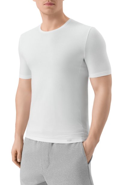 Футболка из лиоцелла и хлопка HANRO, арт. 073184, фото 3