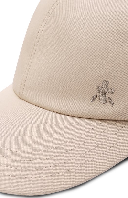 Хлопковая бейсболка Premiata BALL Бежевый  BALL Фото 3