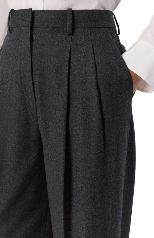 Шерстяные брюки Theory 00801201 Серый  00801201 Фото 5