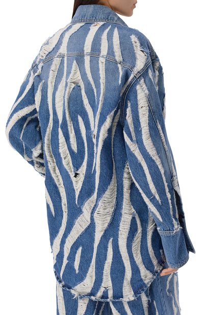 Джинсовая рубашка BLUMARINE, арт. 2J240A, фото 4