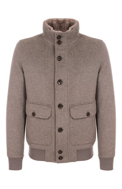 Мужской бомбер из шерсти и вискозы GIMO'S, арт. 5W20.U.020.605