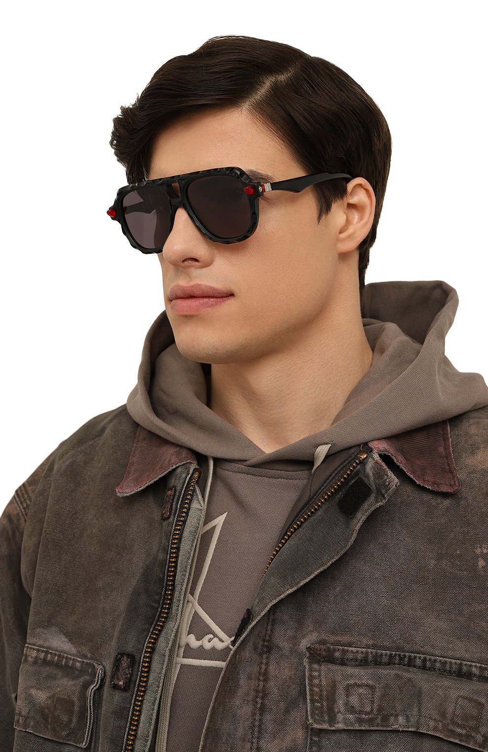 Солнцезащитные очки KUB0RAUM, арт. Q4 BM DU 2GREY, фото 3