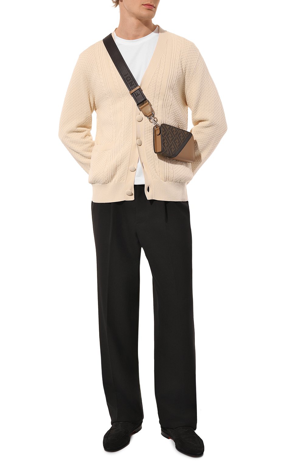 Хлопковый кардиган GIVENCHY, арт. BM90S7/4YJP, фото 2