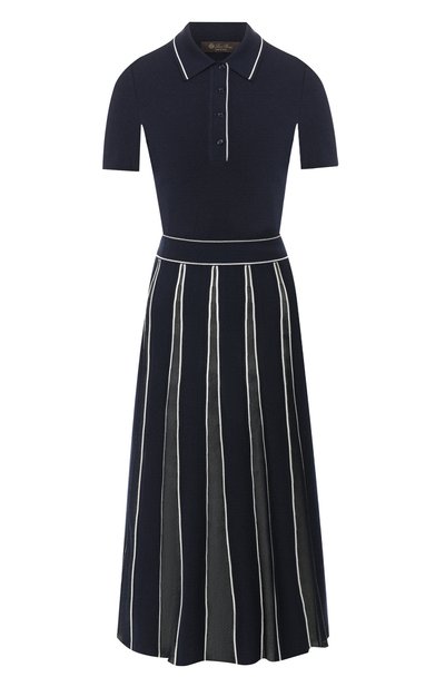 Платье из смеси кашемира и шелка LORO PIANA, арт. FAI4467, фото 1