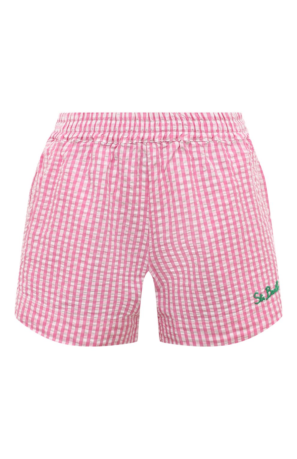 Хлопковые шорты MC2 SAINT BARTH розового цвета по цене 14600 руб., арт. STBW/LIERRE/07252D, фото 1 Хлопковые шорты MC2 SAINT BARTH, арт. STBW/LIERRE/07252D, фото 1