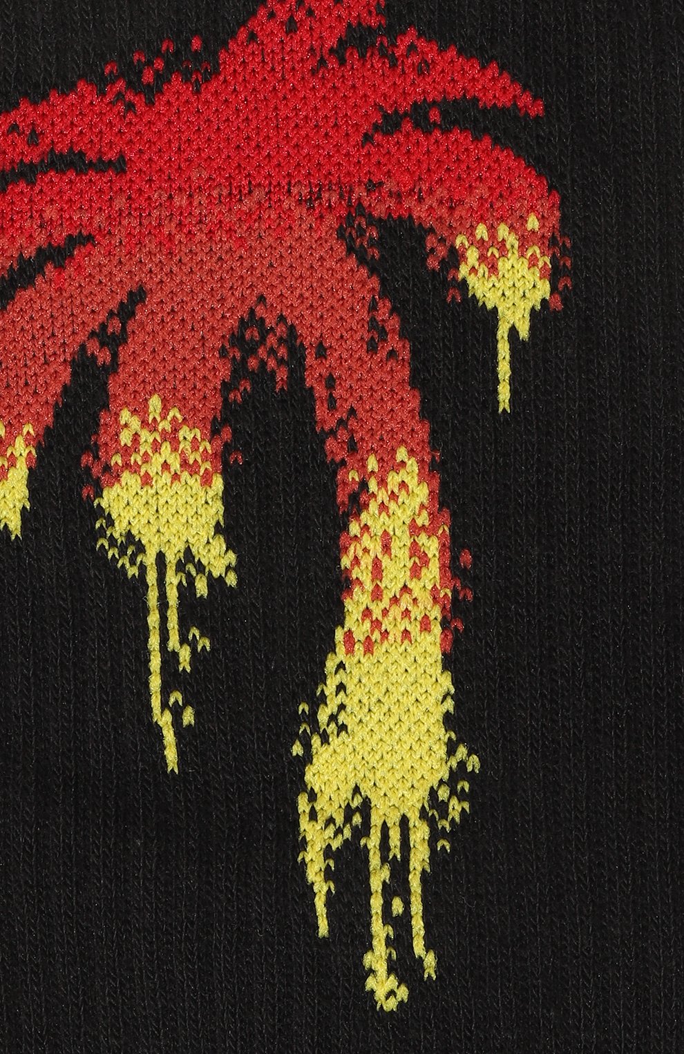 Хлопковые носки PALM ANGELS, арт. PMRA001F23FAB0021025, фото 2