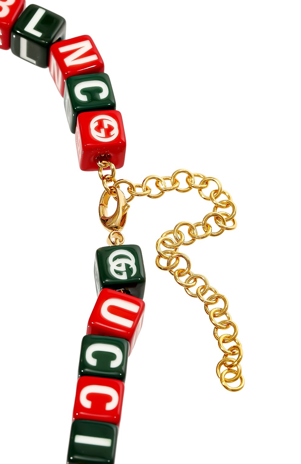 Колье gucci x balenciaga GUCCI разноцветного цвета по цене 128160 руб., арт. 677088 I12R2, фото 4 Колье gucci x balenciaga GUCCI, арт. 677088 I12R2, фото 4
