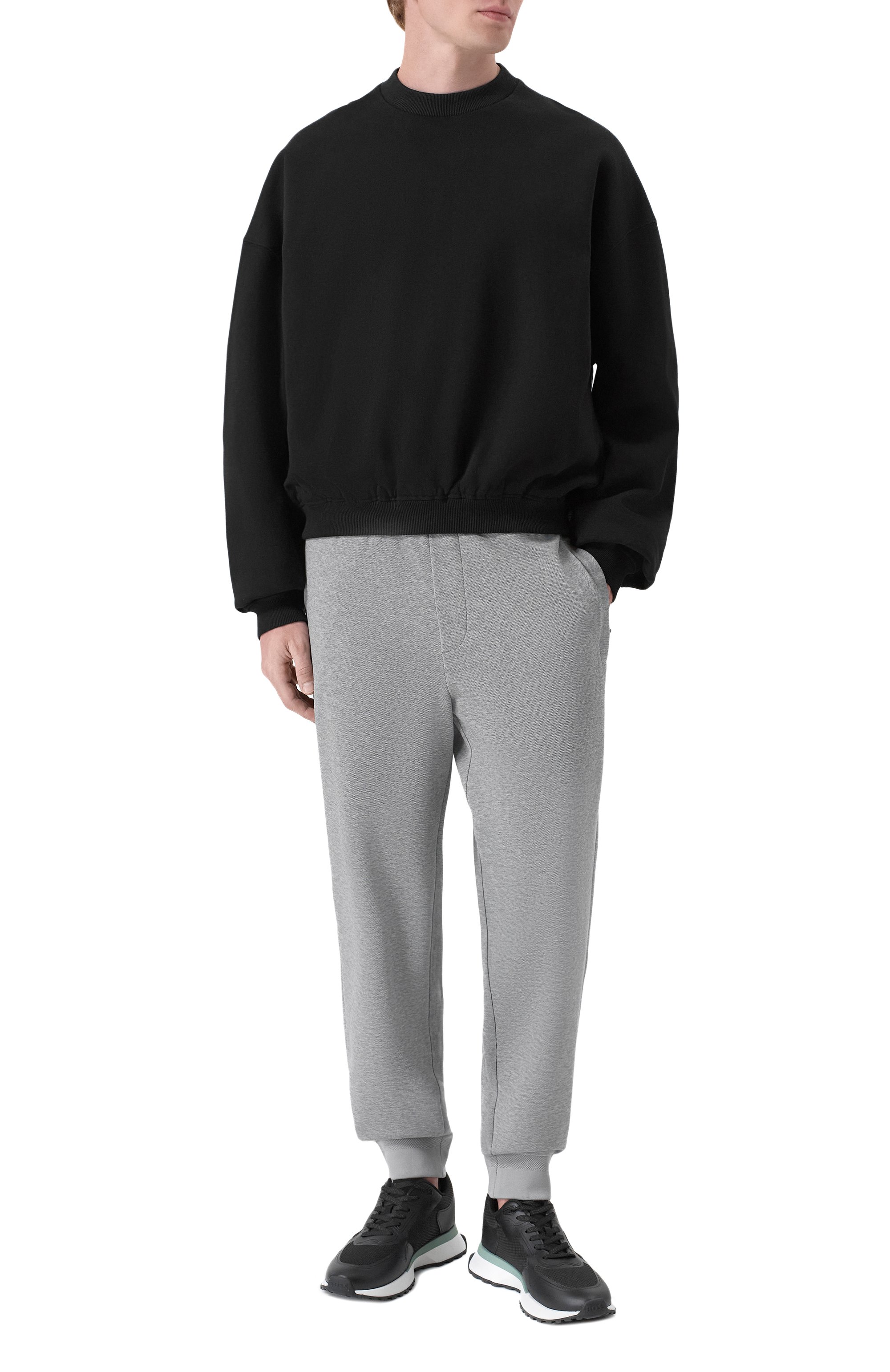 Хлопковые джоггеры BOSS, арт. 50532772, фото 2