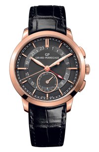 Часы dual time rose gold grey GIRARD-PERREGAUX, арт. 49544-52-231-BB60, фото 1