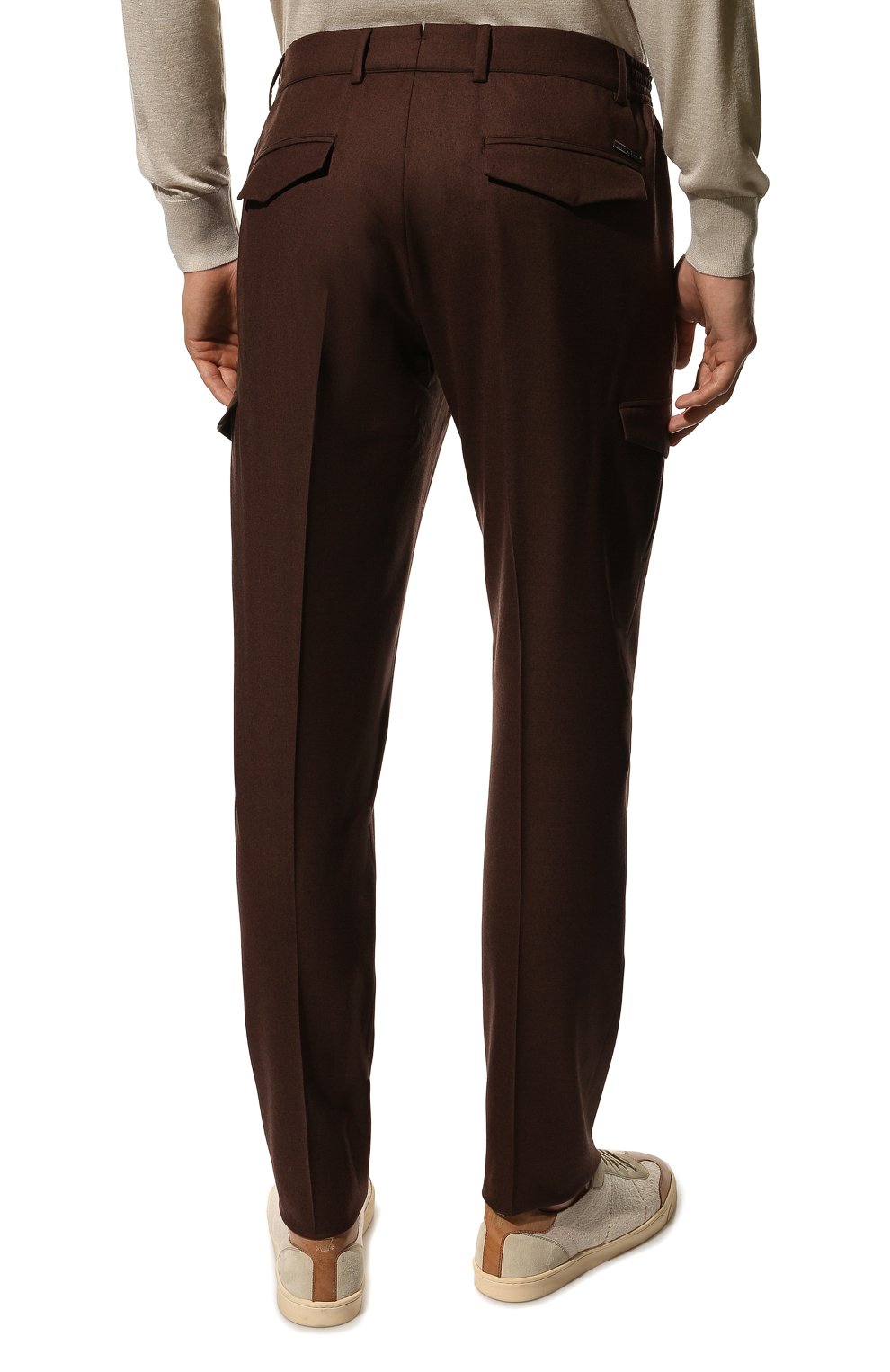 Шерстяные брюки-карго STEFANO RICCI, арт. M1T2300080/W610, фото 4