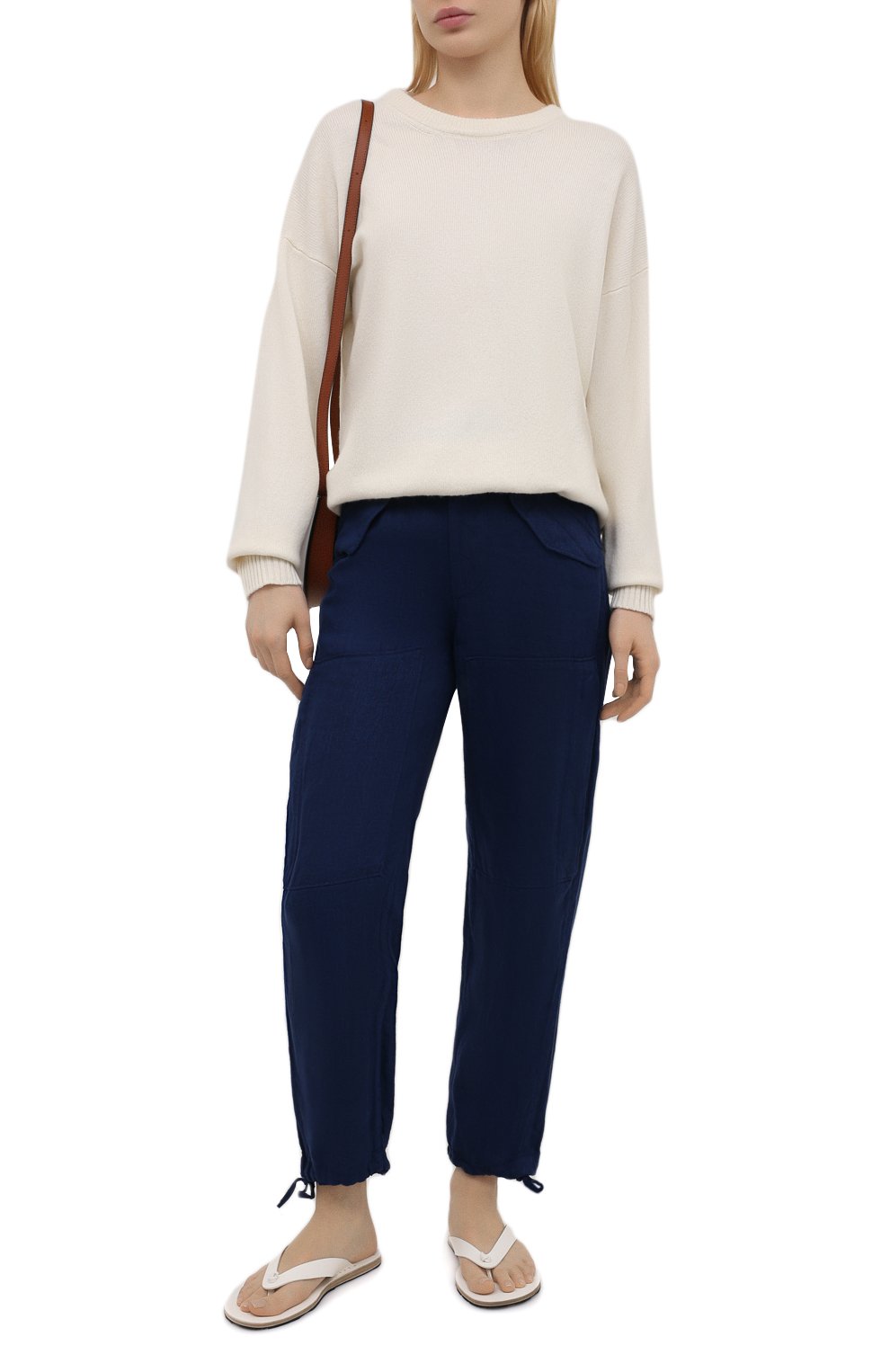 Льняные брюки POLO RALPH LAUREN, арт. 211833043, фото 2