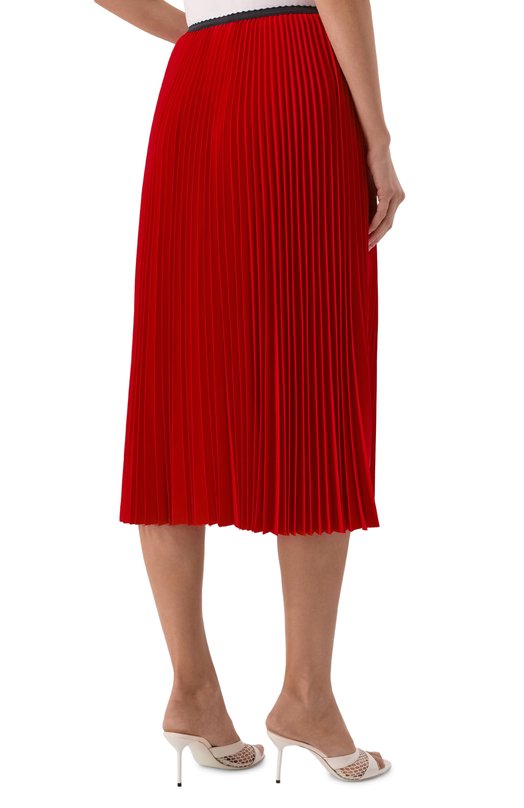 Плиссированная юбка N21 C121/3016 Красный  C121/3016 Фото 4