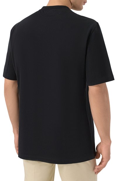 Хлопковая футболка BRUNELLO CUCINELLI, арт. M0B131308, фото 4