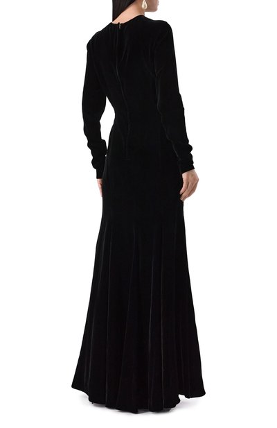 Бархатное платье DOLCE & GABBANA, арт. F6JSWT/FUVMX, фото 4