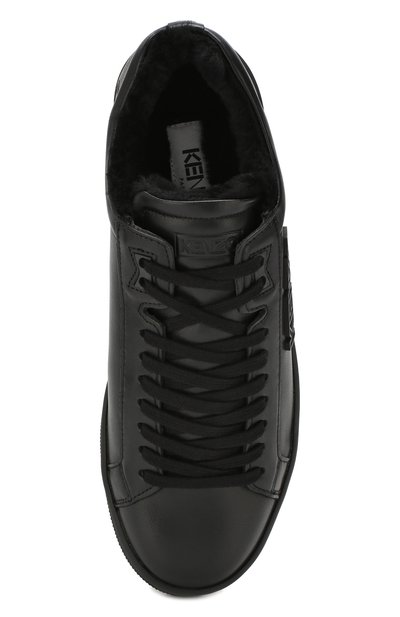 Кожаные кеды tennix KENZO, арт. F862SN125L50, фото 5