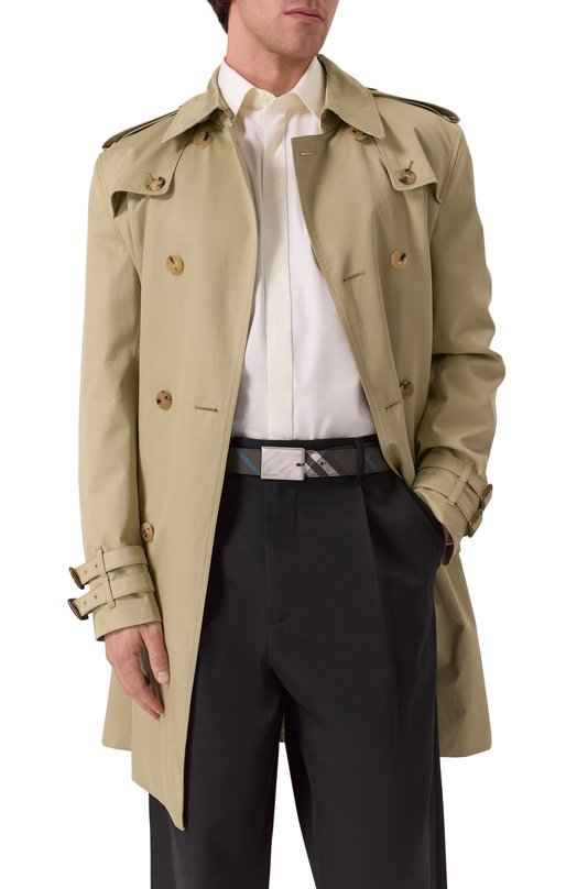 Двусторонний ремень Burberry 8104850 Чёрный  8104850 Фото 2