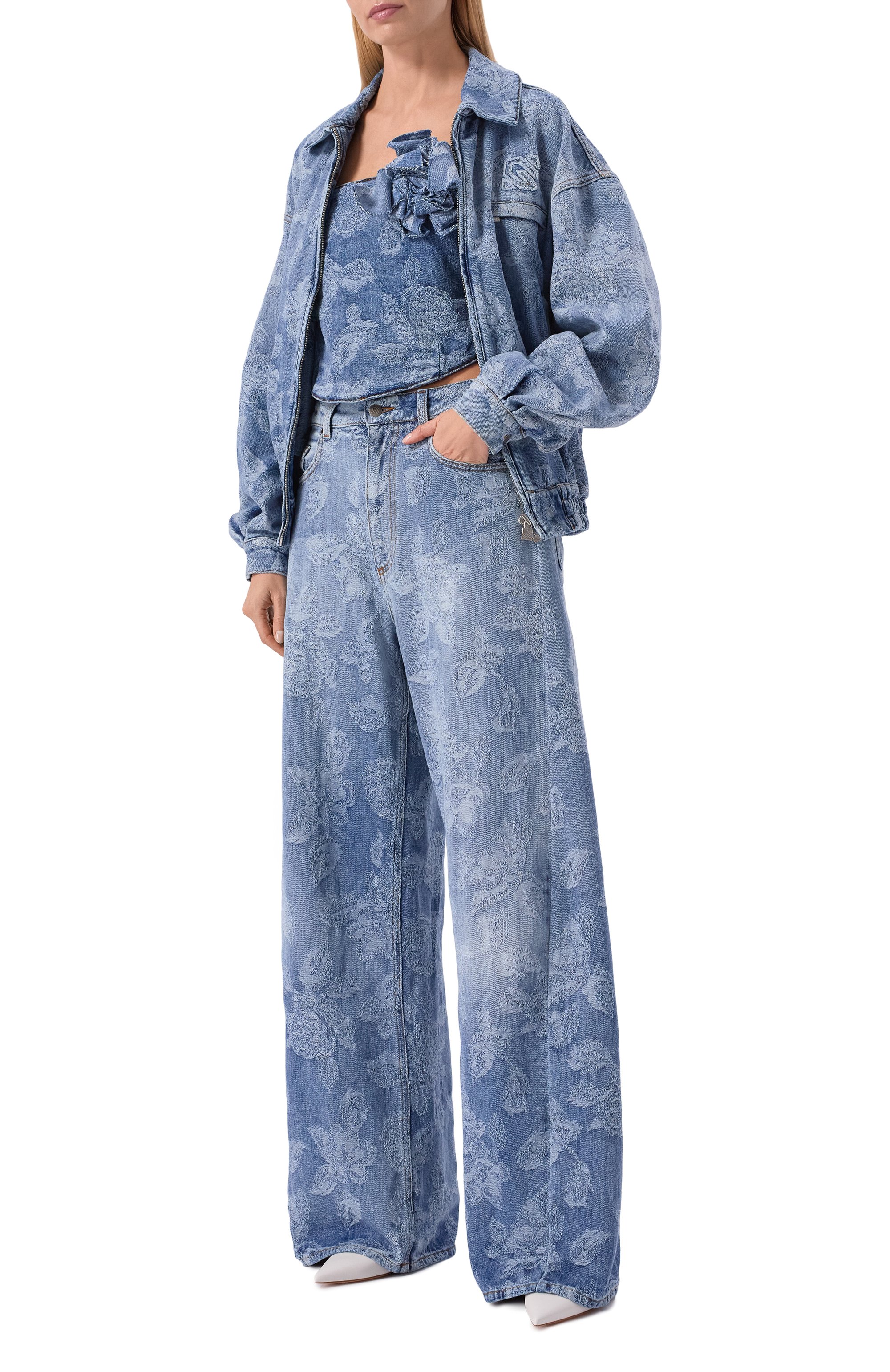 Джинсовая куртка GIUSEPPE DI MORABITO, арт. 06PSDNB096L 16305, фото 2