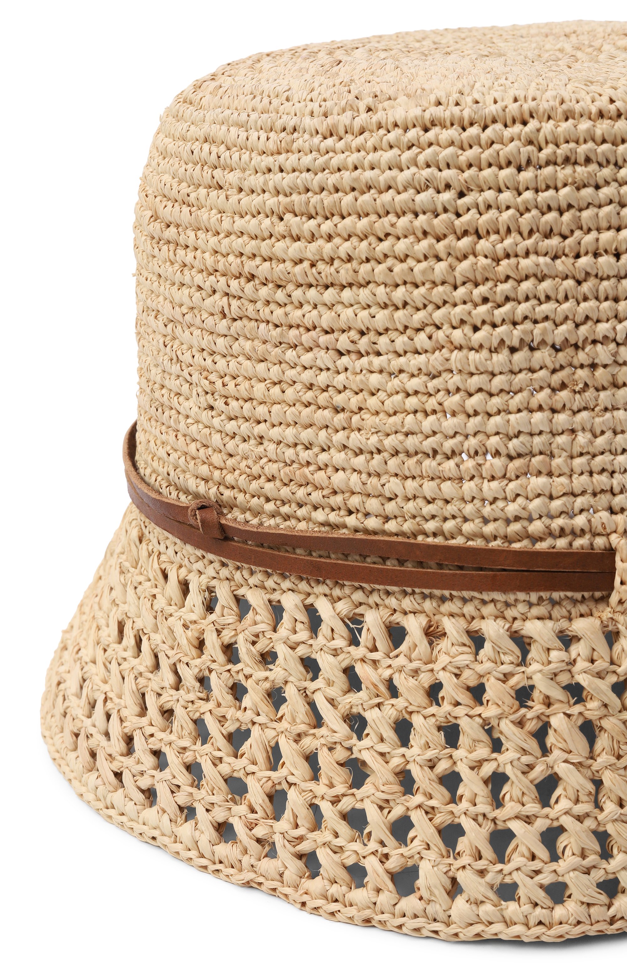 Панама SANS-ARCIDET светло-бежевого цвета по цене 19450 руб., арт. DARYLL B0B, фото 3 Панама SANS-ARCIDET, арт. DARYLL B0B, фото 3