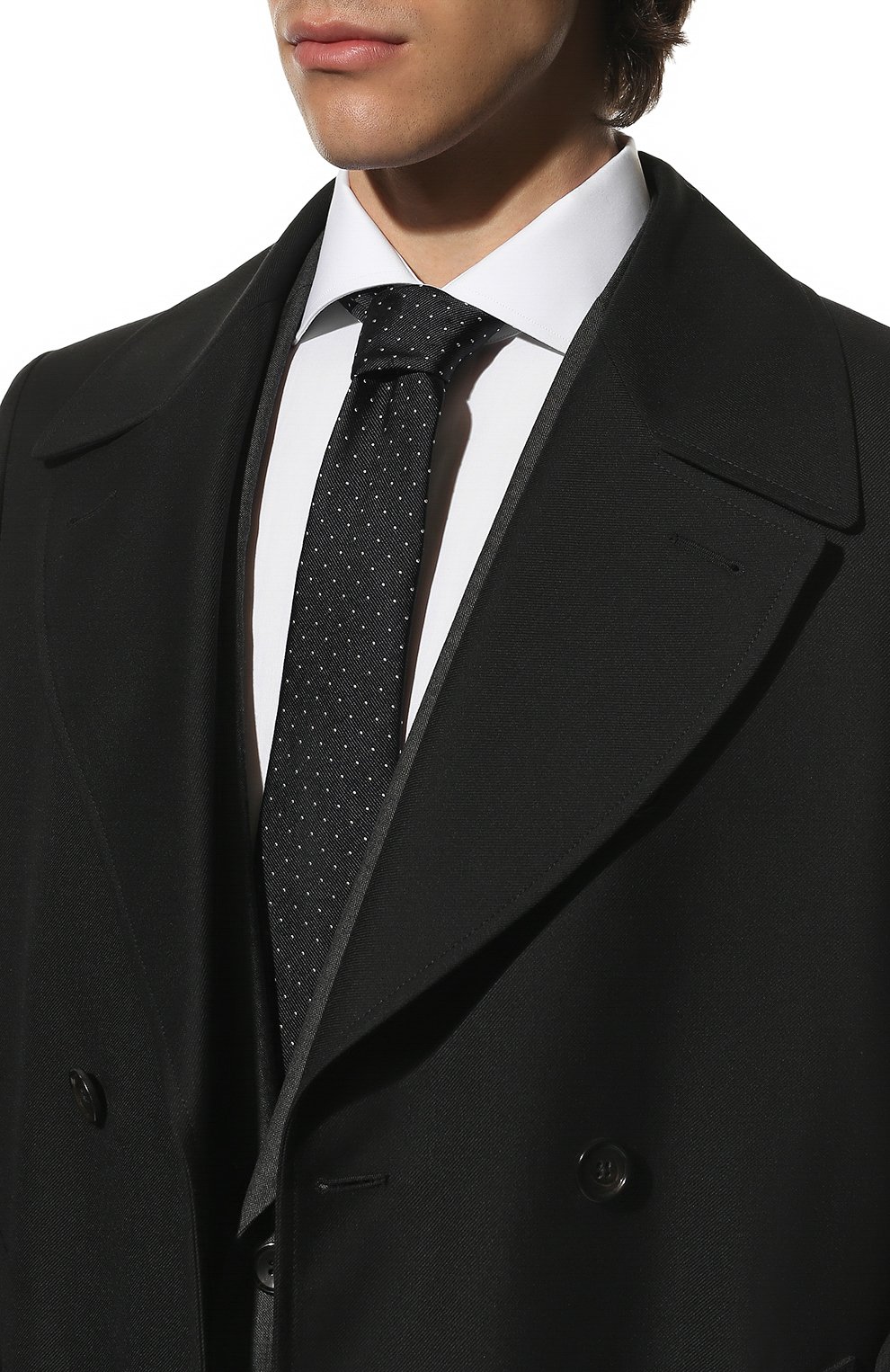 Шелковый галстук GIORGIO ARMANI, арт. 360054/2F925, фото 2