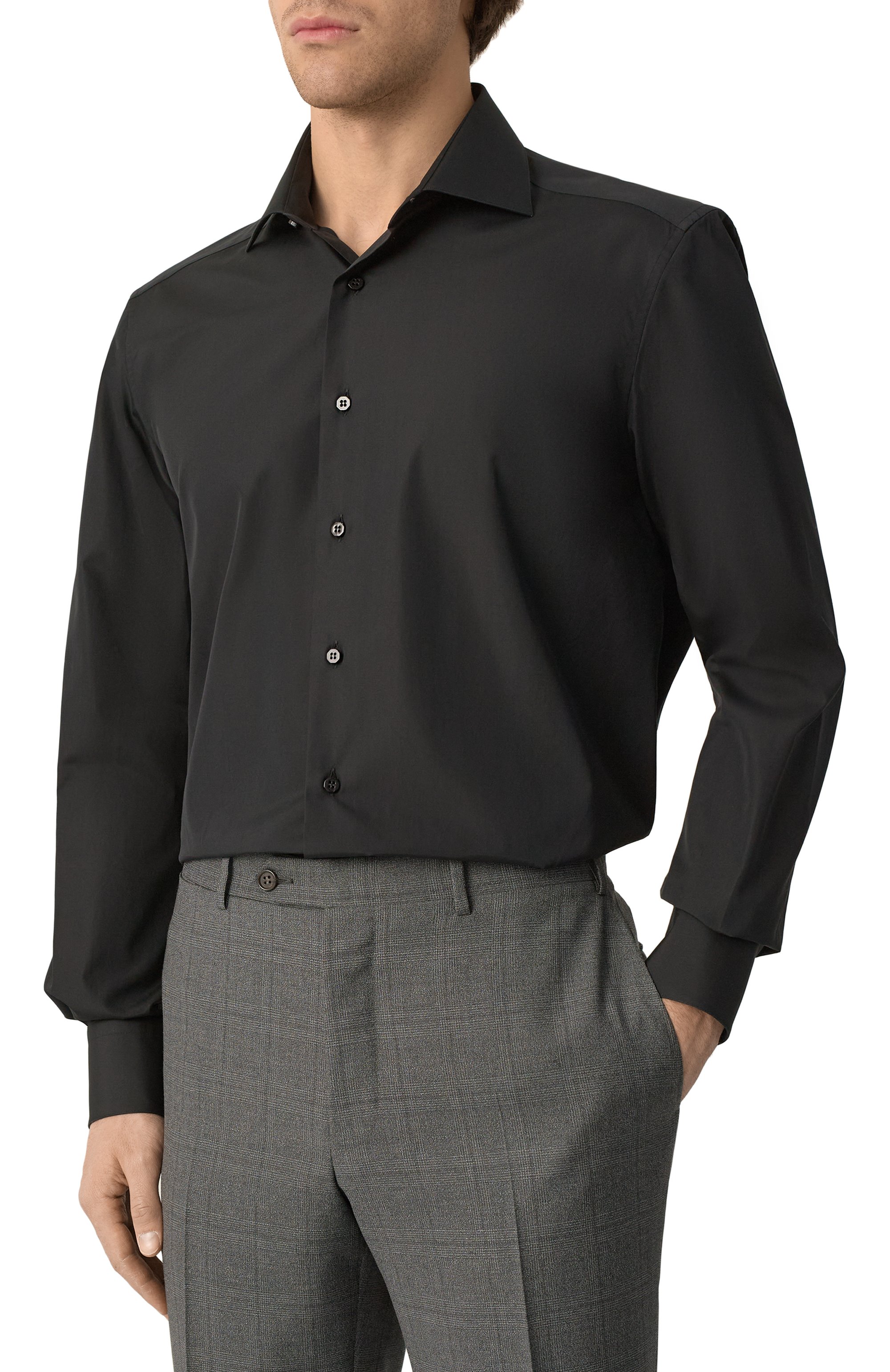 Хлопковая сорочка STEFANO RICCI, арт. MC007132/S2717, фото 3