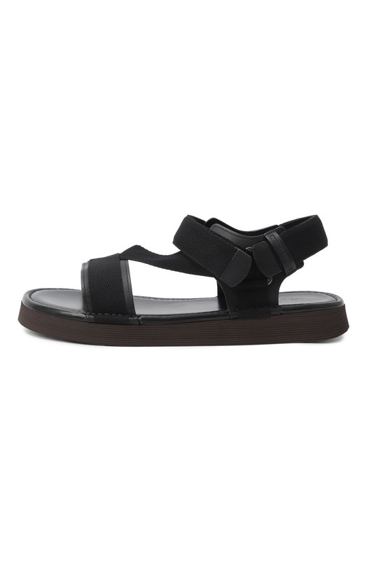 Кожаные сандалии Giorgio Armani GM001776/AF19218 Чёрный  GM001776/AF19218 Фото 4