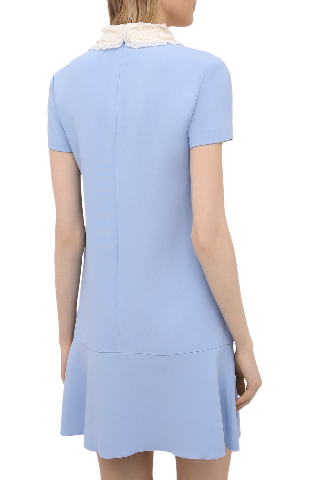 Платье REDVALENTINO голубого цвета по цене 76050 руб., арт. VR3VAX85/5MD, фото 4 Платье REDVALENTINO, арт. VR3VAX85/5MD, фото 4