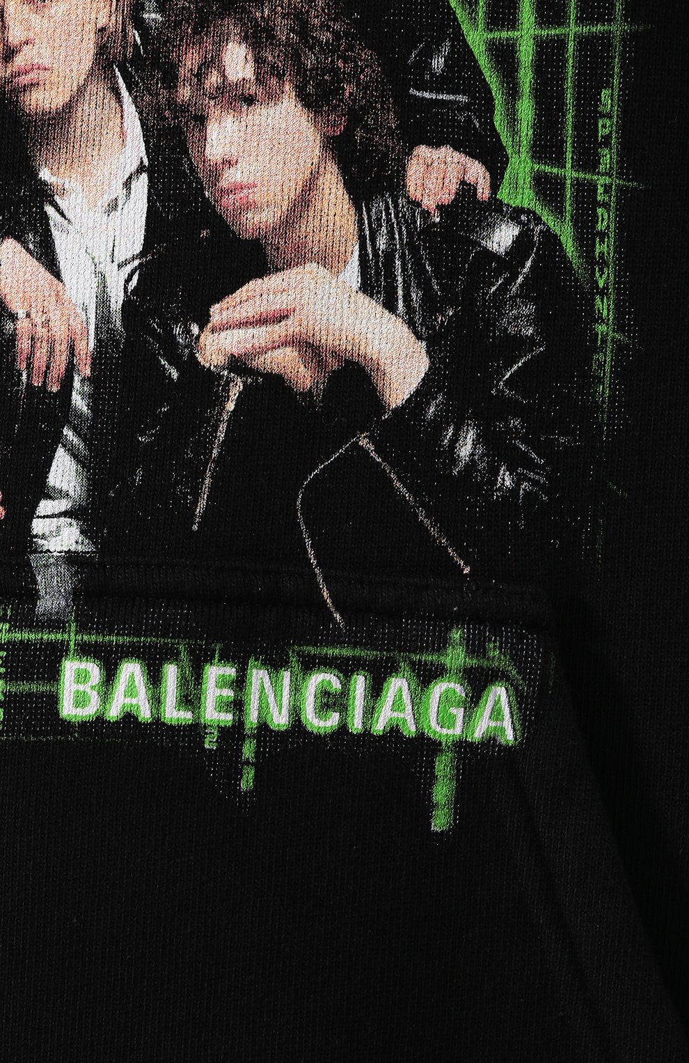 Хлопковое худи BALENCIAGA, арт. 556095/TDV15, фото 5