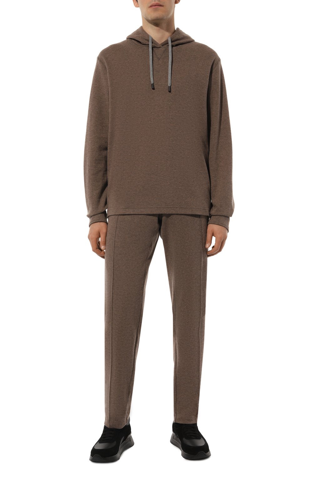 Худи из хлопка и кашемира CAPOBIANCO, арт. 17M433.LB00./58, фото 2