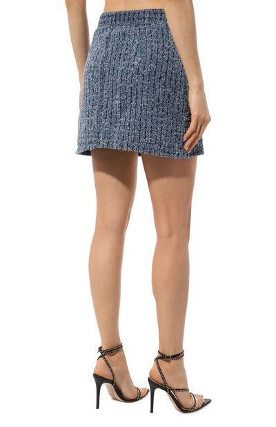 Джинсовая юбка SELF-PORTRAIT, арт. PF24-826SK-BL, фото 4