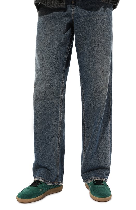 Замшевые кеды Mega T Hidnander Зелёный, фото 3