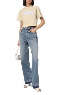 Хлопковая футболка OFF-WHITE, арт. OWAA090S23JER0046145, фото 1