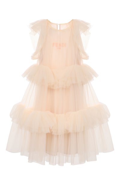 Хлопковое платье FENDI, арт. JFB840/AEXX/8A-12+