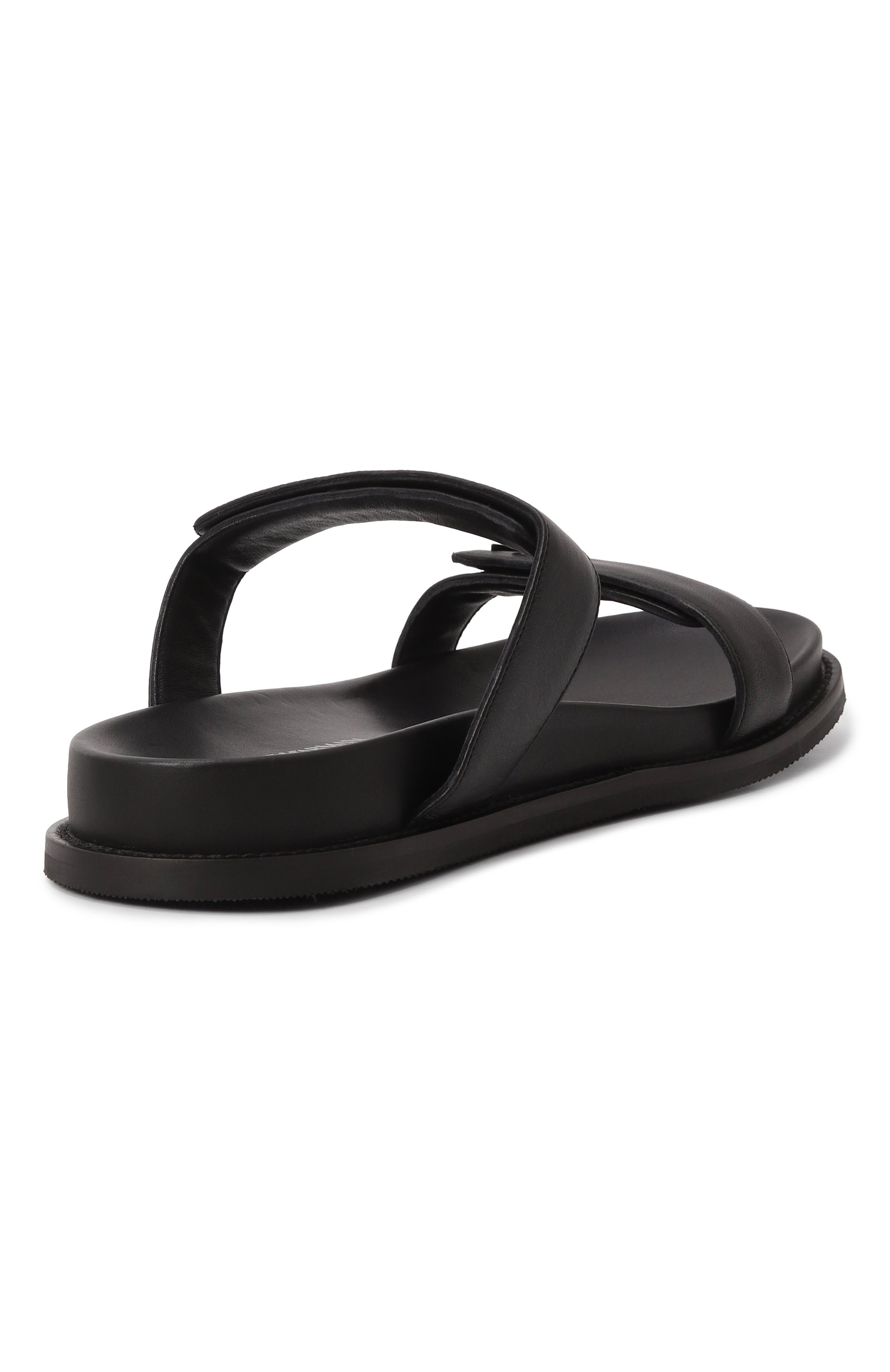 Кожаные шлепанцы EMPORIO ARMANI, арт. X3P778/XF271, фото 5