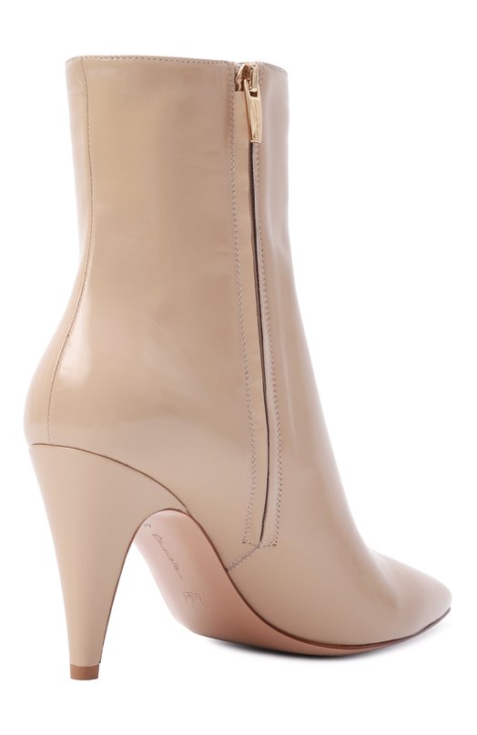 Кожаные ботильоны Amelia 85 Gianvito Rossi G72945.85RIC.NUISAND Бежевый  G72945.85RIC.NUISAND Фото 5